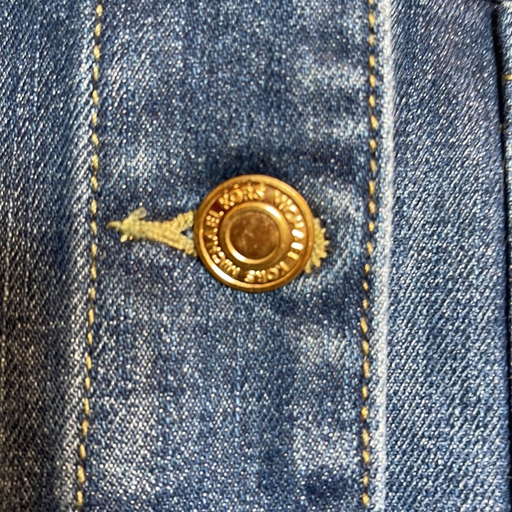 NWT Michael Kors Jean Jacket - Picture 6 of 12
